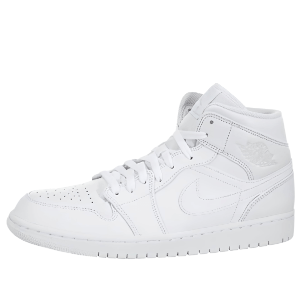 Air Jordan 1 Mid Triple White