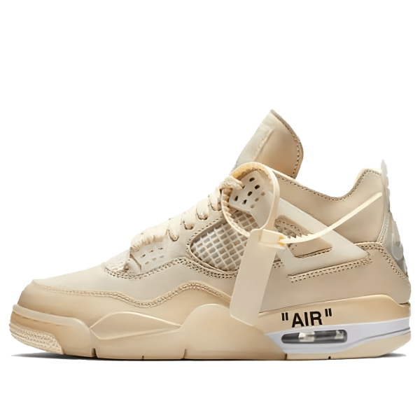 Off-White x Air Jordan 4 SP 'Sail'