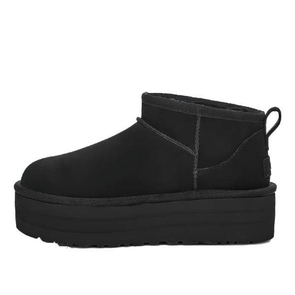 (WMNS) UGG Classic Ultra Mini Platform 'Black'