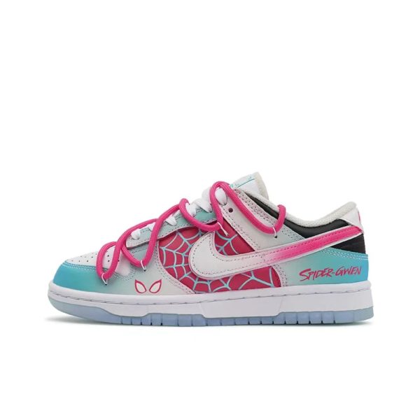 Nike Dunk Low Engraved White Spider-Man