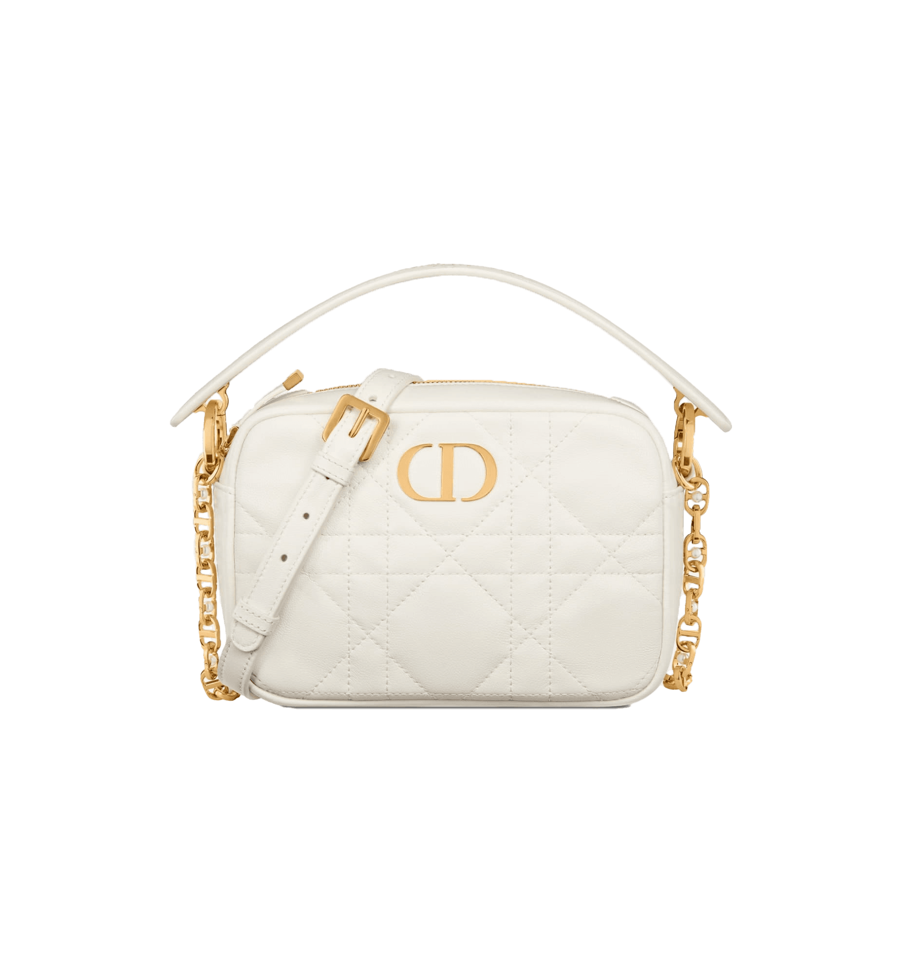 Small Dior Caro Top Handle Camera Bag