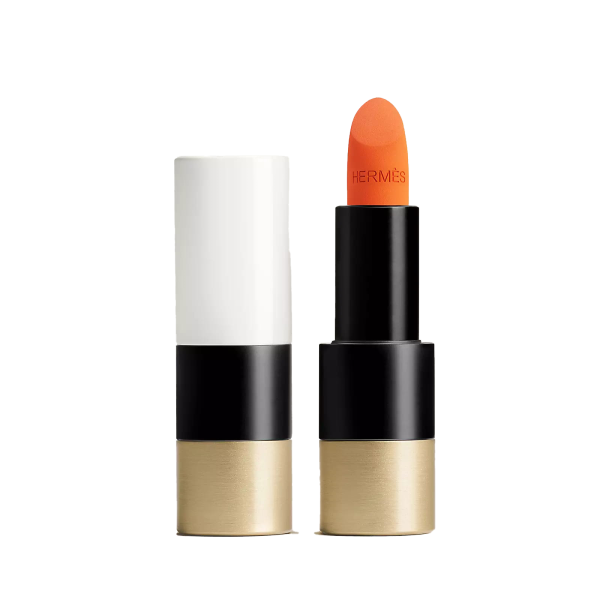 Rouge Hermes, Matte Lipstick, Orange Boîte