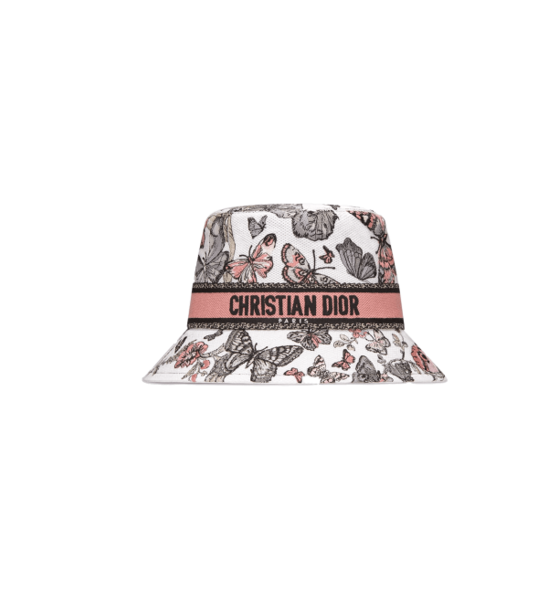 D-Bobby Toile de Jouy Mexico Small Brim Bucket Hat
