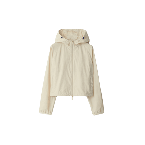 Cropped Nylon Jacket
