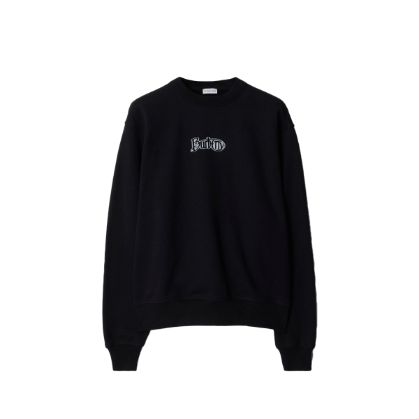 Logo Cotton Blend Sweatshirt