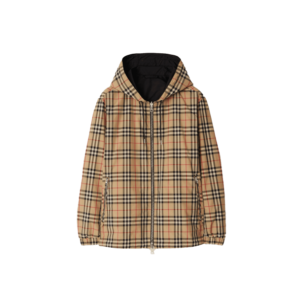 Reversible Check Jacket