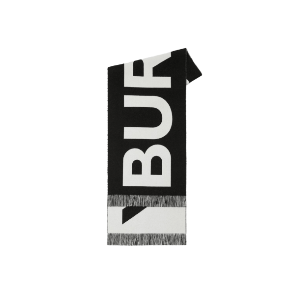 Logo Wool Scarf