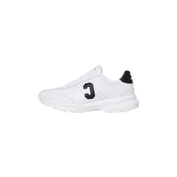 Celine Runner Cr-02 Low Lace-Up Sneaker In Calfskin