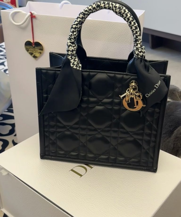 Click to view full screen Small Dior Book Tote photo review