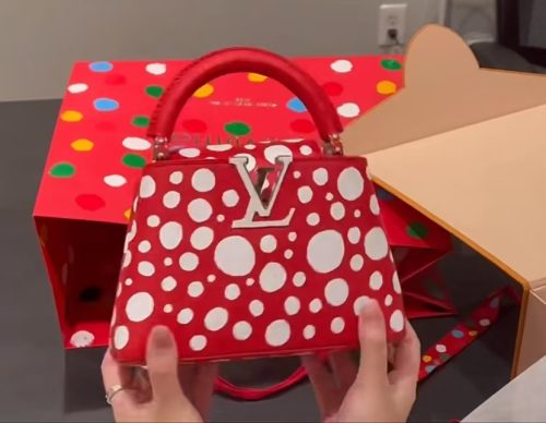 LV x YK Capucines BB photo review