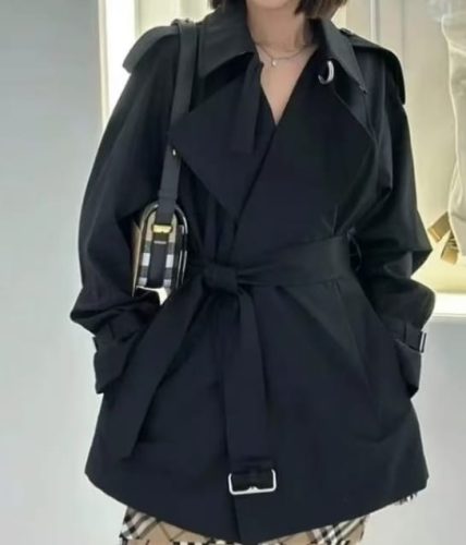 Gabardine Trench Jacket photo review