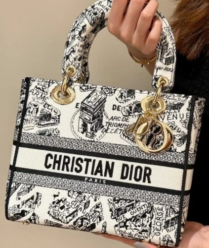 Click to view full screen Medium Lady D-Lite Bag photo review