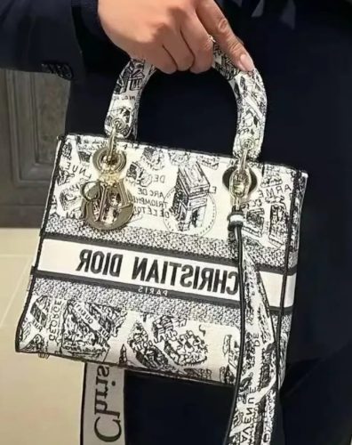 Click to view full screen Medium Lady D-Lite Bag photo review