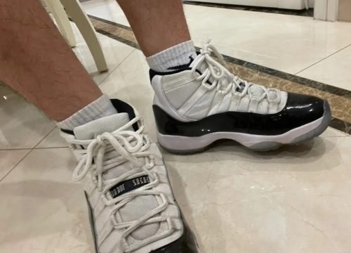 Air Jordan 11 Retro 'Concord' 2011 photo review
