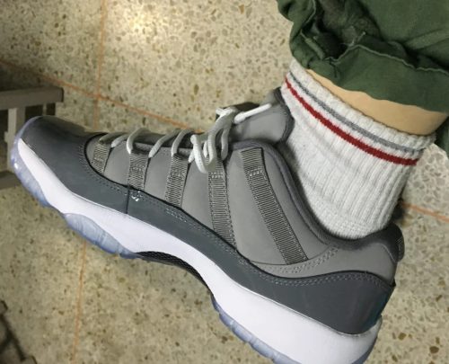 Air Jordan 11 Retro Low 'Cool Grey' photo review