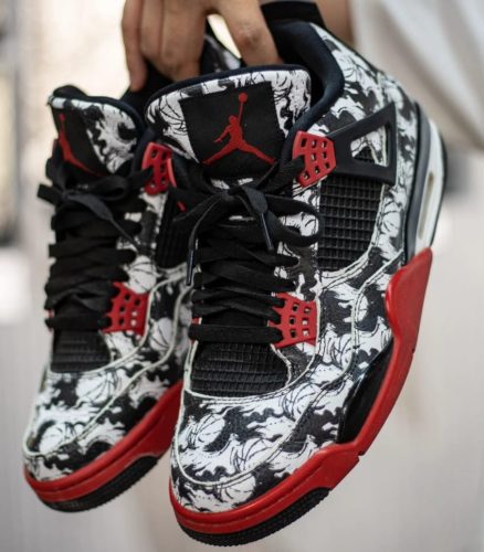 Air Jordan 4 Retro 'Tattoo' photo review