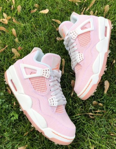 Air Jordan 4 Golf NRG 'Seersucker' photo review