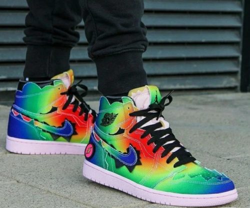 J. Balvin x Air Jordan 1 Retro OG High 'Colores Y Vibras' photo review