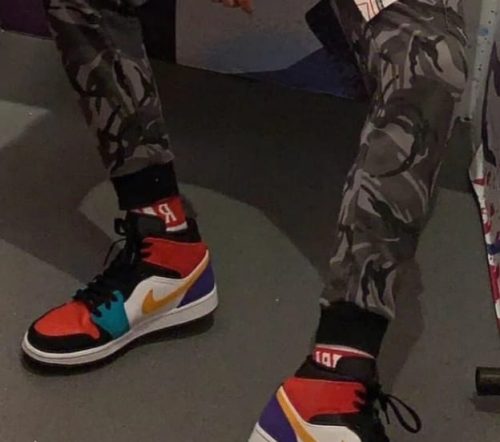 Air Jordan 1 Mid Multi-Color photo review