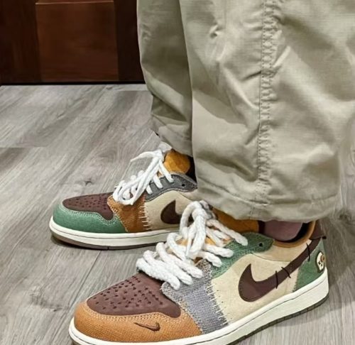 Air Jordan 1 Retro Low OG Zion Williamson Voodoo photo review