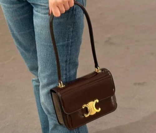 Click to view full screen Teen Garance Bag In Patent Calfskin photo review
