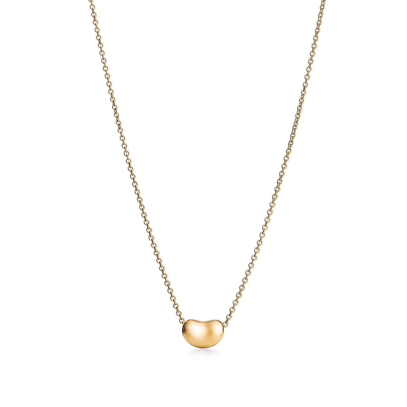Elsa Peretti® Bean® design Pendant in Yellow Gold__
