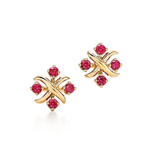Sixteen Stone by Tiffany Earrings