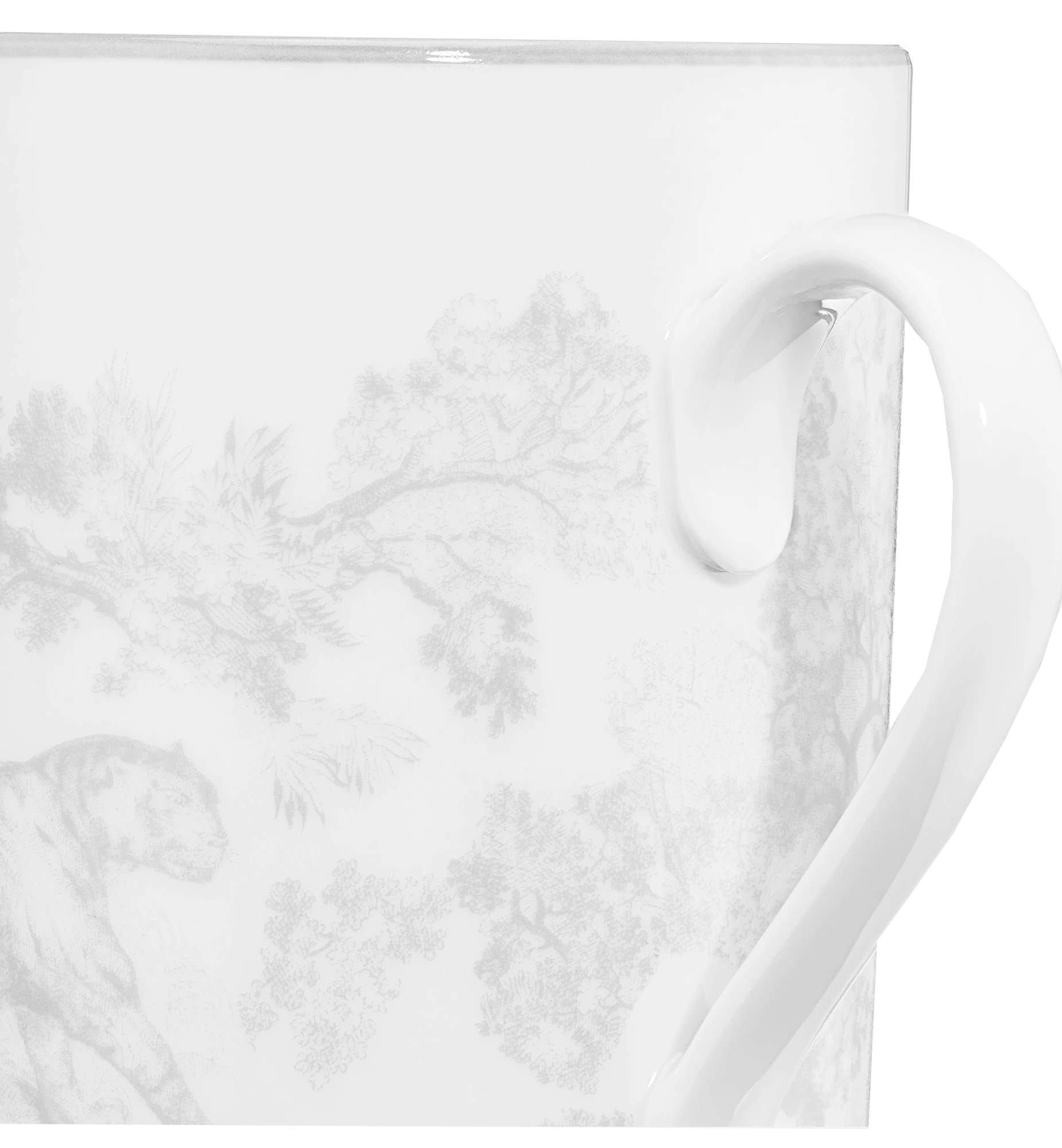 Mug Gray Toile de Jouy E09 9