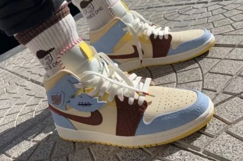 Air Jordan 1 Mid SE Fearless Maison Chateau Rouge photo review
